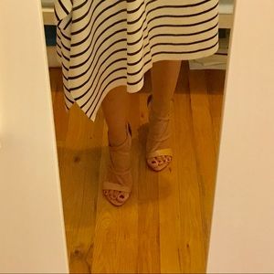 Rebecca Minkoff Stappy Tan Sandals